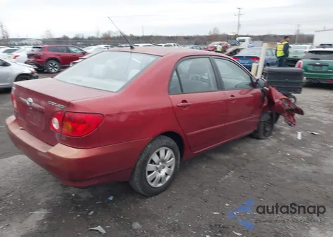 2004 Toyota Corolla Le из США, поврежденный, VIN 1NXBR32E64Z232573